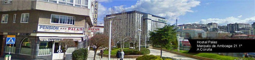 Hostal Palas A Coruña Dış mekan fotoğraf