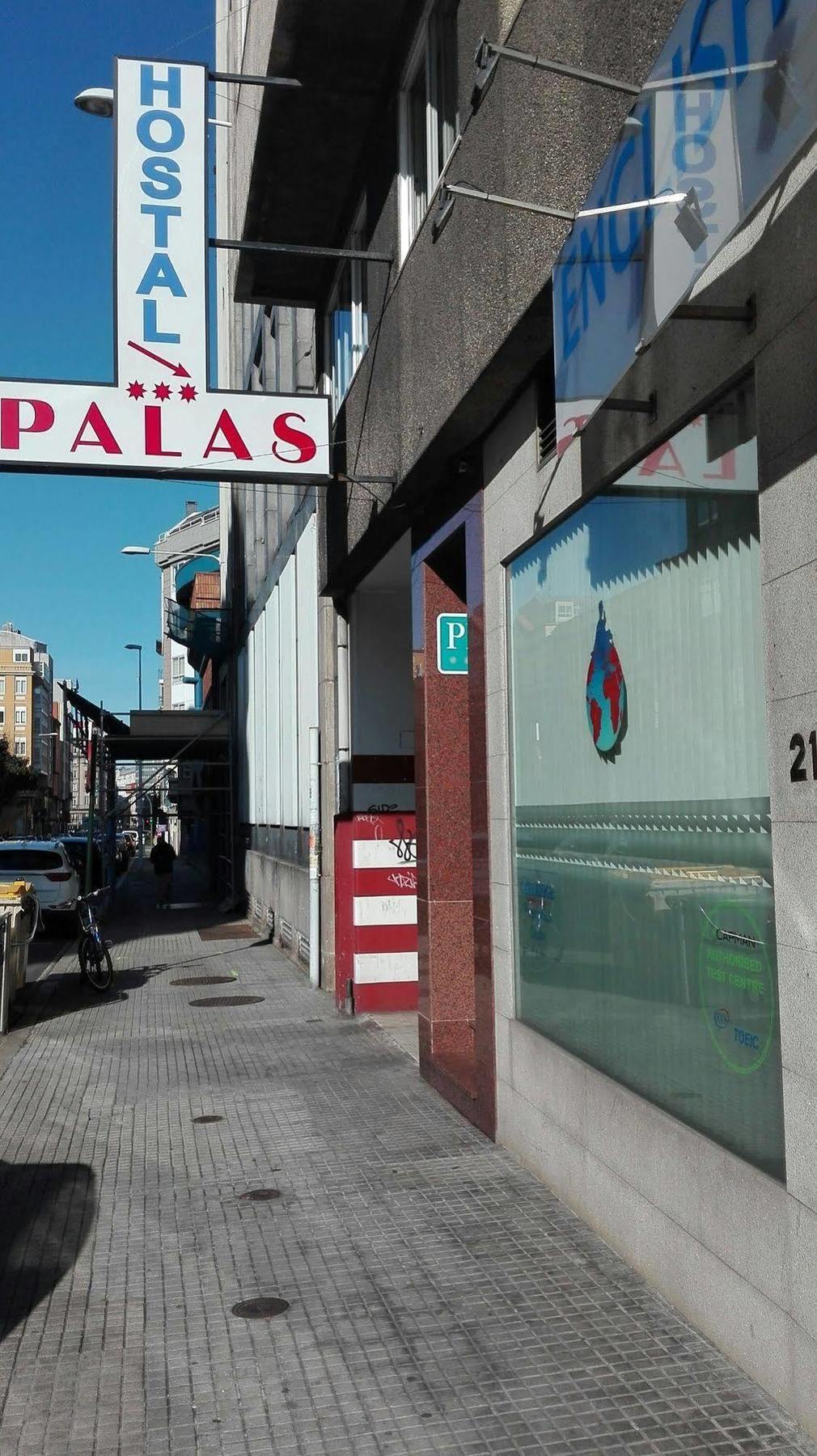 Hostal Palas A Coruña Dış mekan fotoğraf